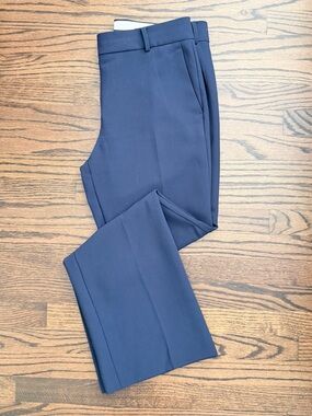 Ann Taylor The Jayne Navy Dress Pants - size 10